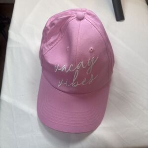 Accessory Depot  Women’s Pink Baseball Cap Vacay Vibes NWOT